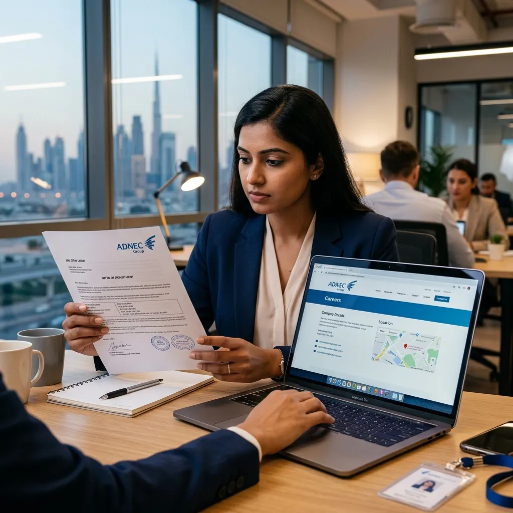 How to Verify a UAE Job Offer Is Real (5-Step Check 2026)