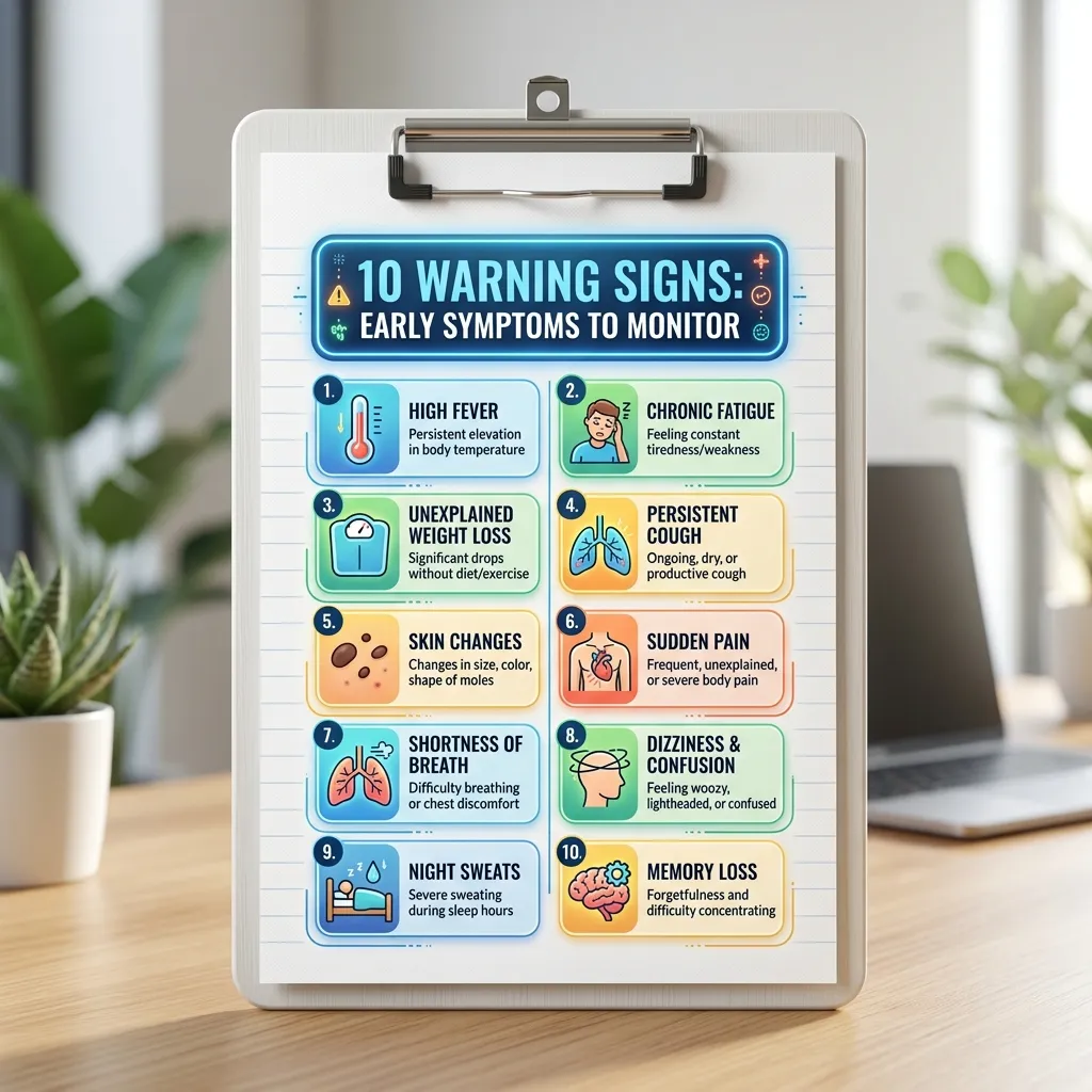 Grid showing ten fake recruiter warning signs including urgency, payment requests, and free email domains